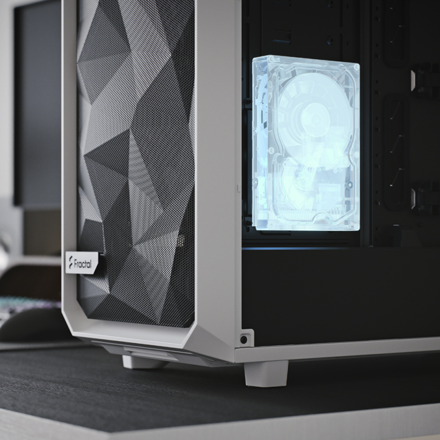 Fractal Design Meshify 2 Lite Black TG Light Tinted Tempered Glass Window  ATX Mid Tower Computer Case